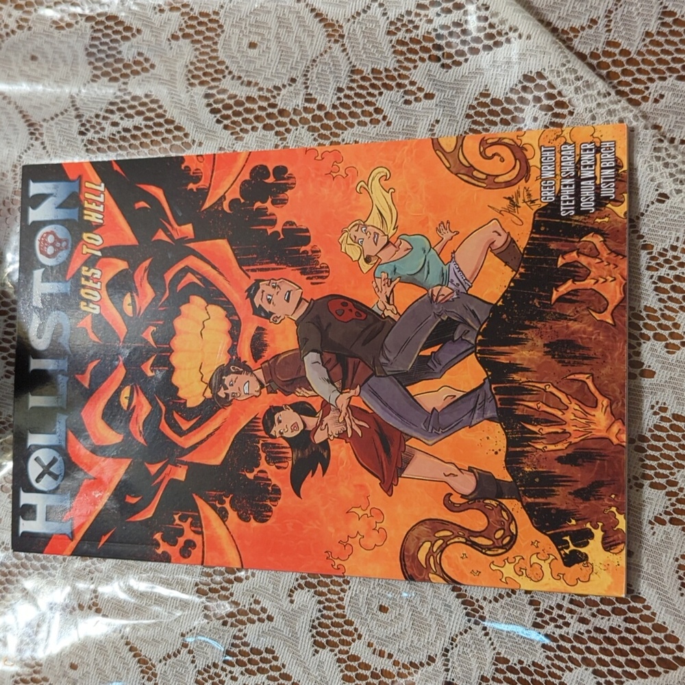 Source point press Holliston goes to hell comic book